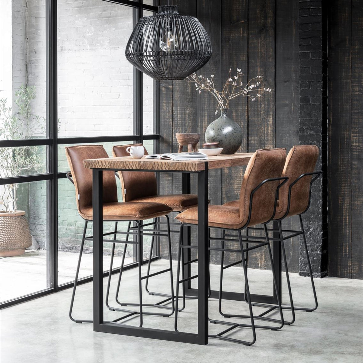 DTP Home Table de bar Timeless Beam 150cm