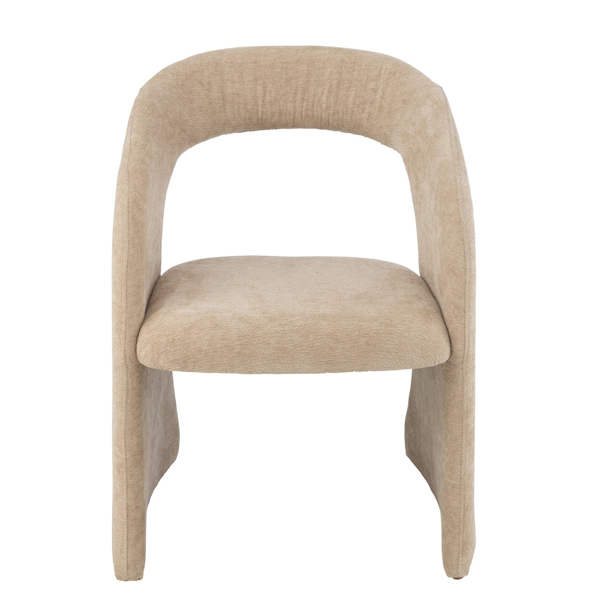 Chaise Anise en tissu beige J-Line