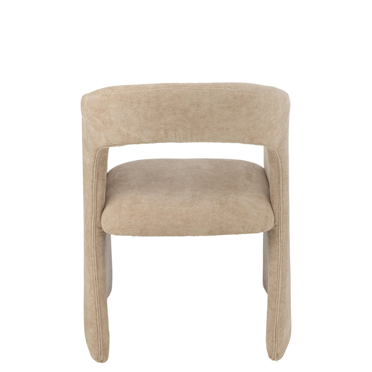 Chaise Anise en tissu beige J-Line