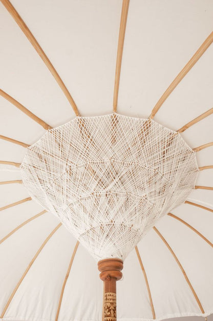Bali Parasol - Crème - 250cm - Parasol - Todo Bien - livinglovely.nl