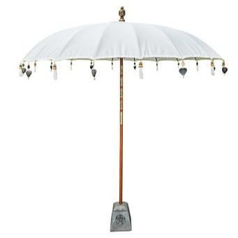 Bali Parasol - Crème - 250cm - Parasol - Todo Bien - livinglovely.nl