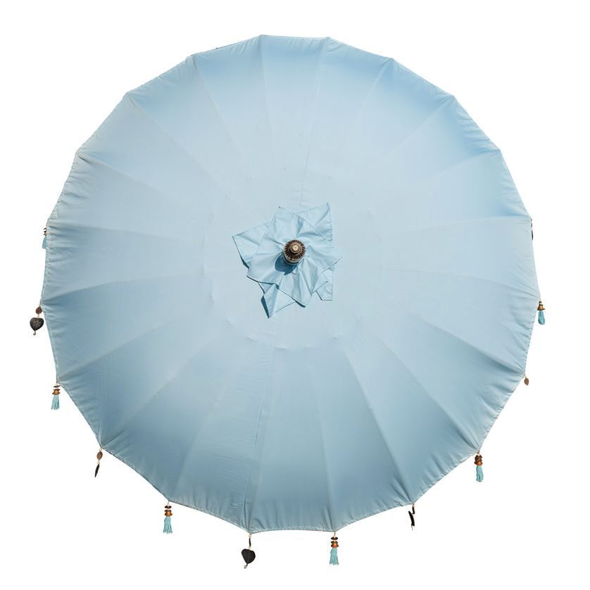 Bali Parasol - Licht Blauw - 250 cm - Parasol - Todo Bien - livinglovely.nl