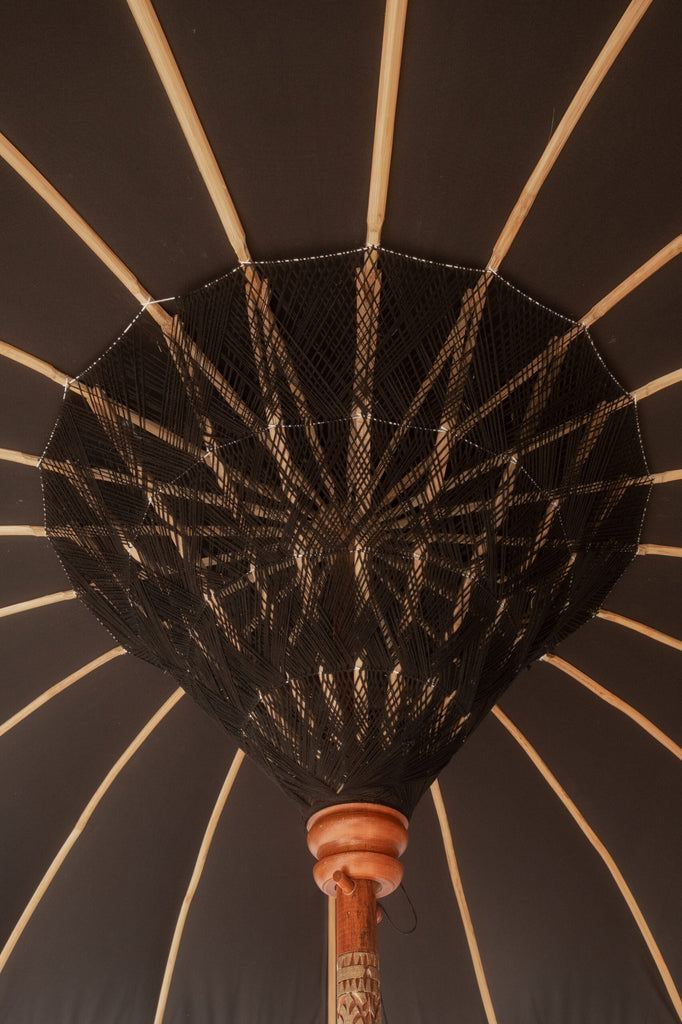 Bali Parasol - Zwart - 180cm - Parasol - Todo Bien - livinglovely.nl