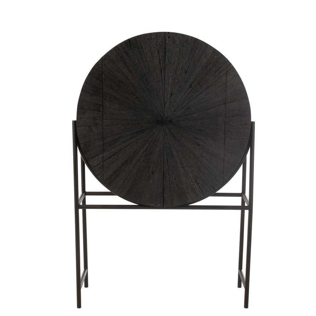 Armoire Shanil Bois Recyclé Noir J-Line
