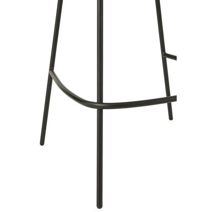 Tabouret de bar en fer gris/noir - J-Line
