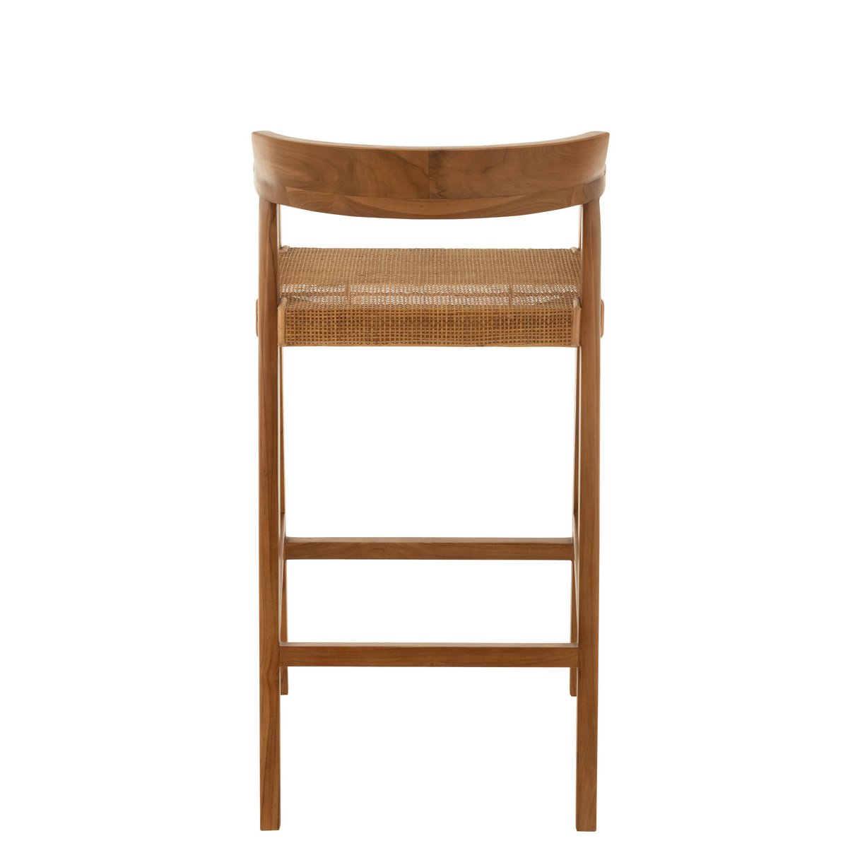 Tabouret de bar Emma Teck Marron J-Line