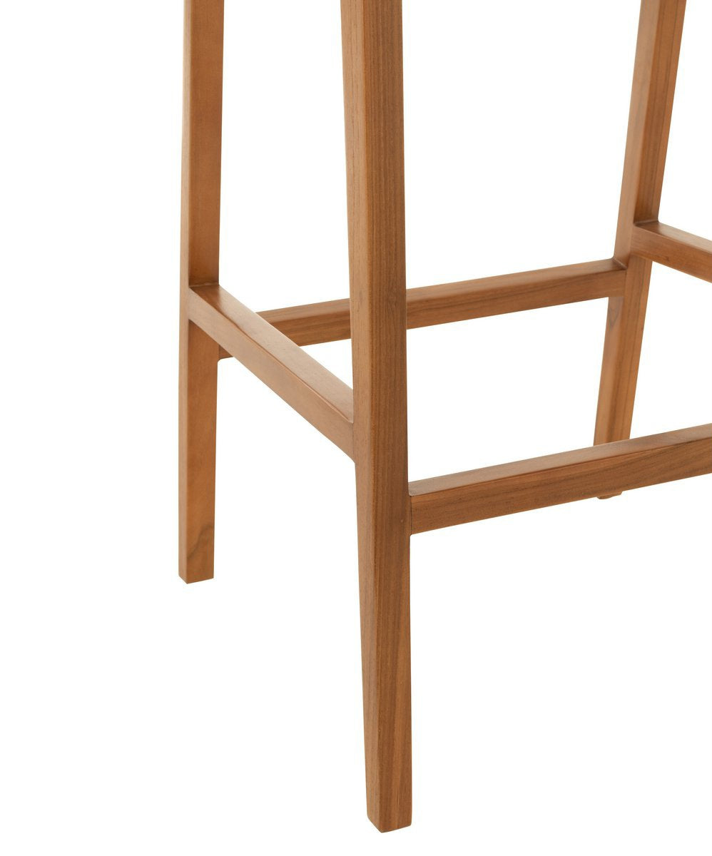 Tabouret de bar Emma Teck Marron J-Line