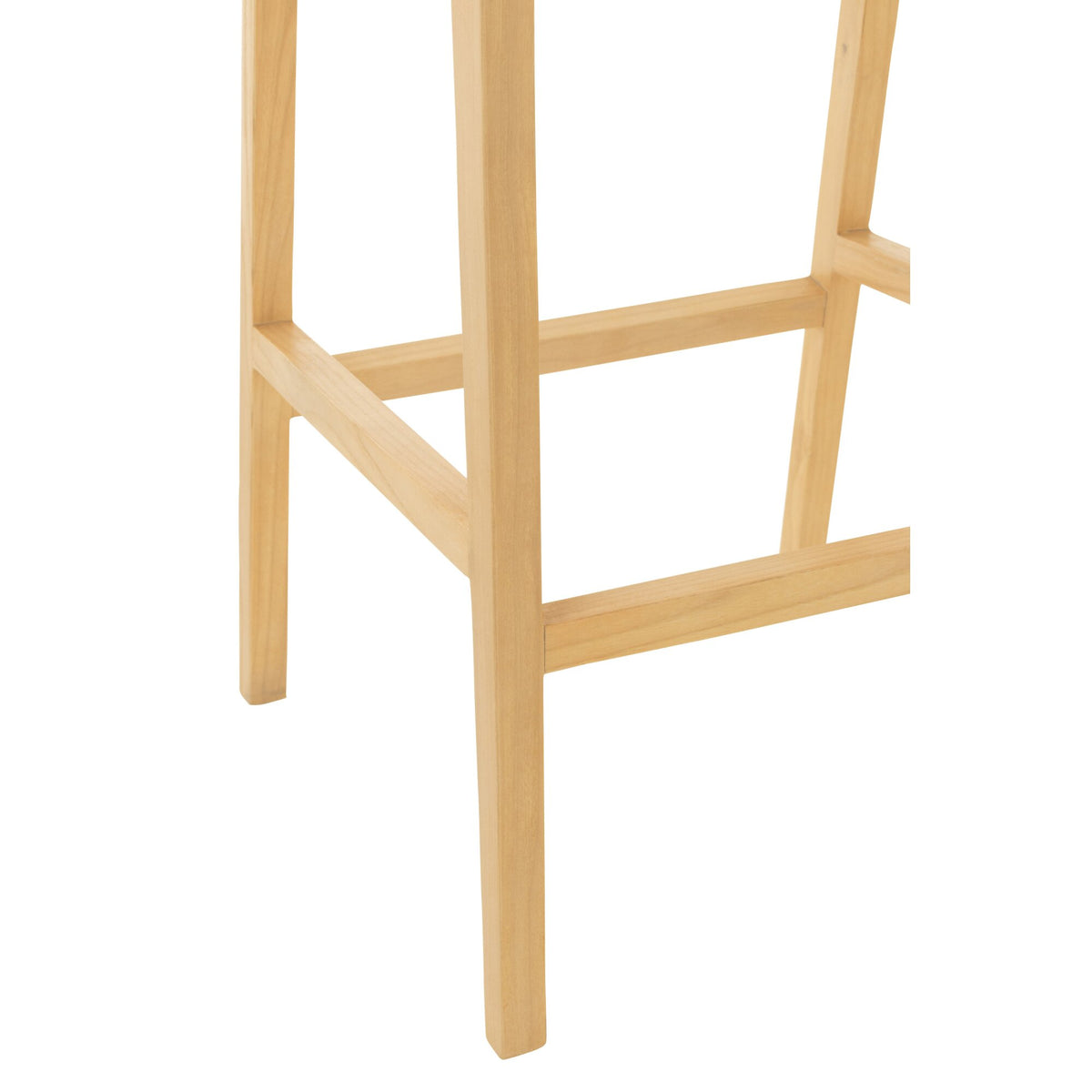 Tabouret de bar Emma Teck Naturel J-Line