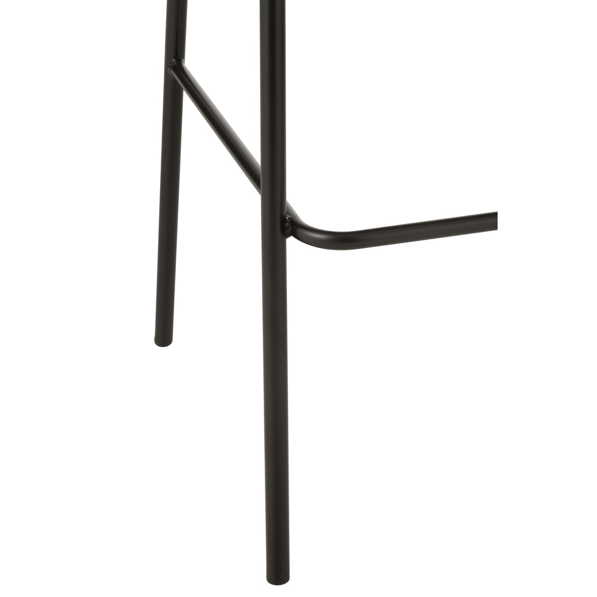 Tabouret de bar Lone Multiplex/Métal Marron/Beige J-Line