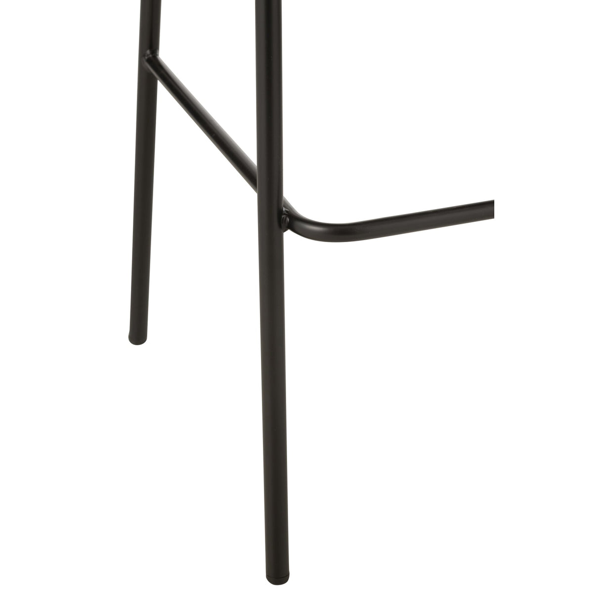 Tabouret de bar Lone Multiplex/Métal Naturel/Beige J-Line