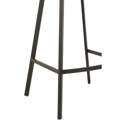 Tabouret de bar Olivier Textile/Métal Beige