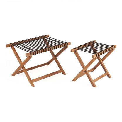 Bazar Bizar - Het Bagage Rek - Naturel - L - Rek - Bazar Bizar - livinglovely.nl