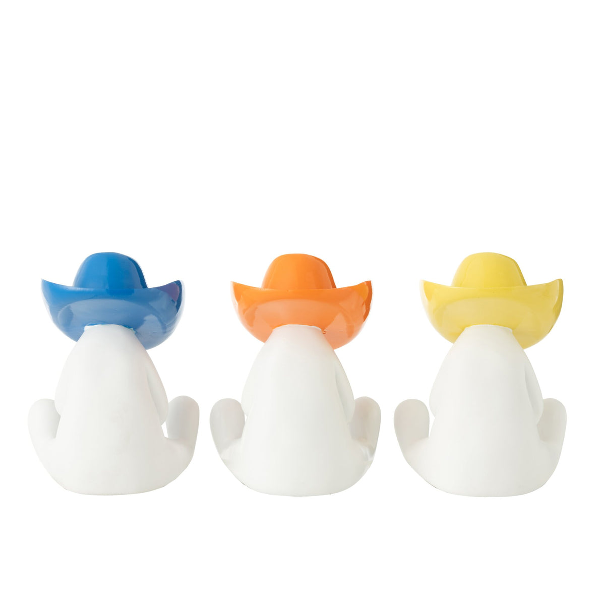 Figurine Chapeau de Cowboy Mix de Résine Lot de 3 J-Line