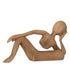 Beeld Relax van MUST Living van achteren, met de doorlopende houtnerf zichtbaar