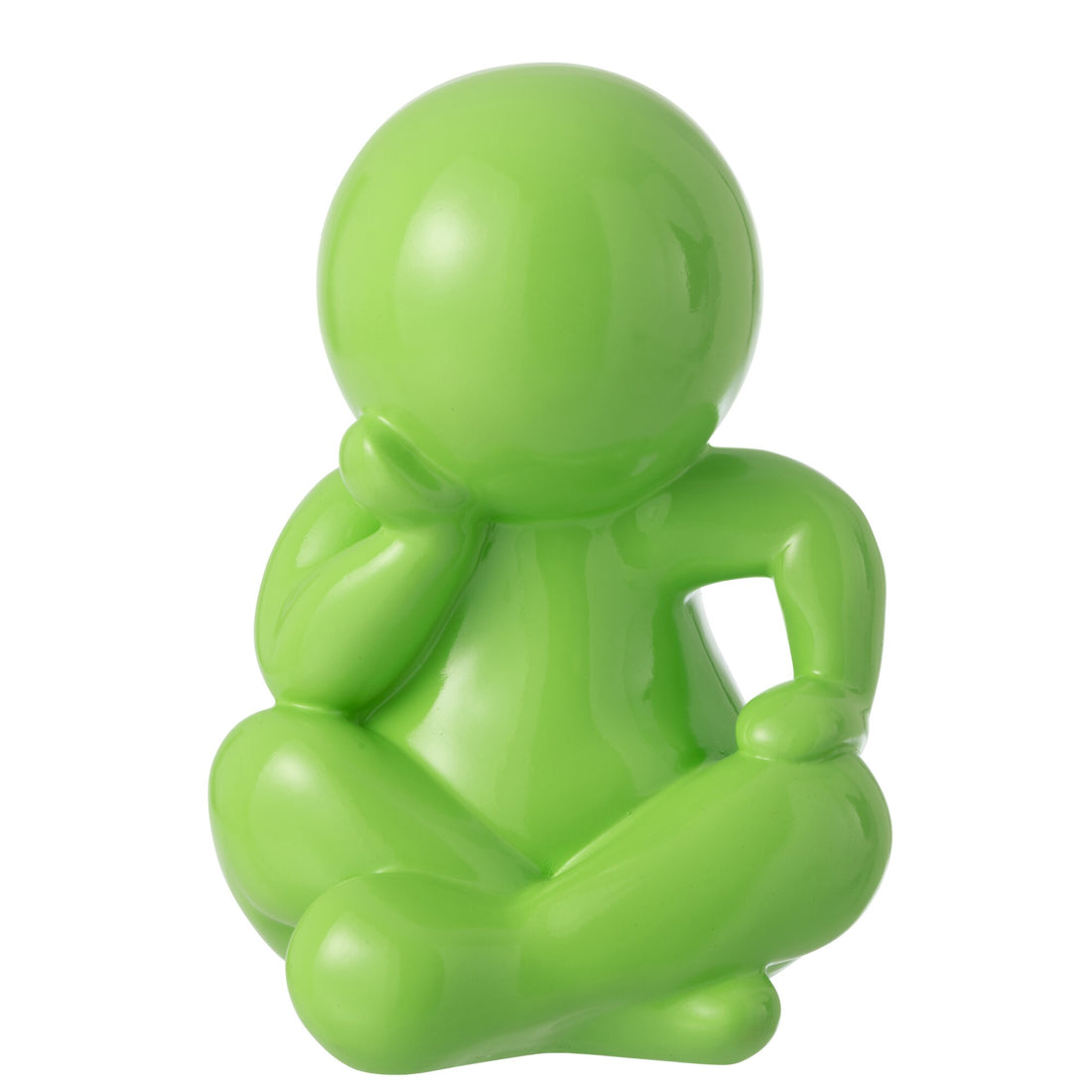 Figurine Marcel Résine Verte J-Line