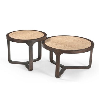 Morris salontafel en bijzettafel van Starfurn als set