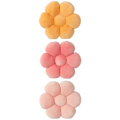 Bloem Polyester Roze/Oranje Assortiment Van 3 J-Line