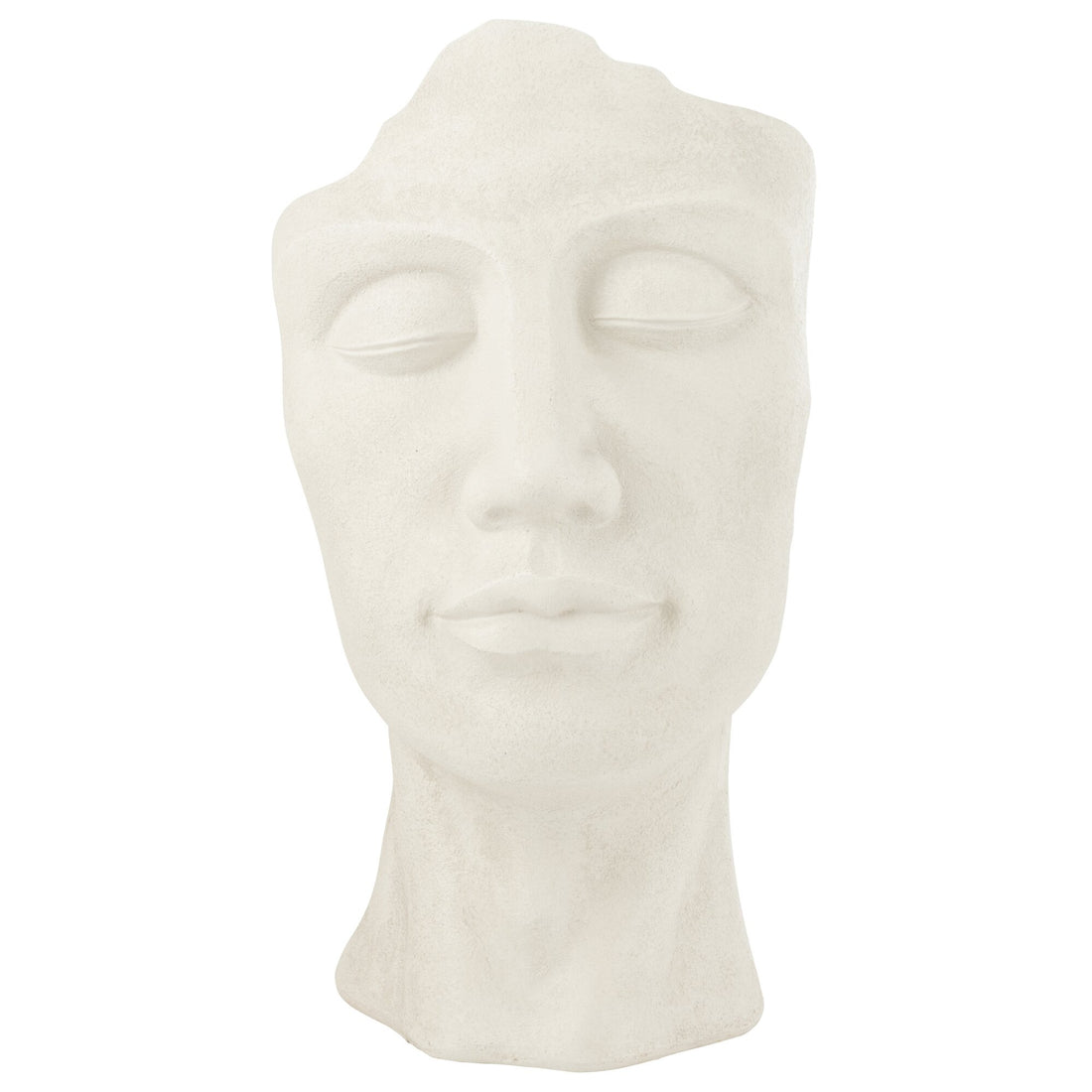 Pot de fleurs David en argile blanc Large J-Line