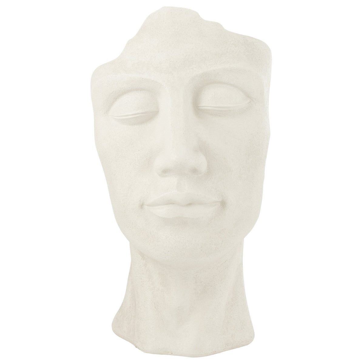 Pot de fleurs David en argile blanc Large J-Line