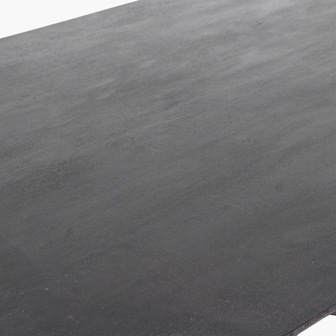 Bullnose Eetkamertafel Black Raw Materials - Eetkamertafel - Raw Materials - livinglovely.nl