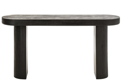Console en bois de manguier noir/naturel J-Line