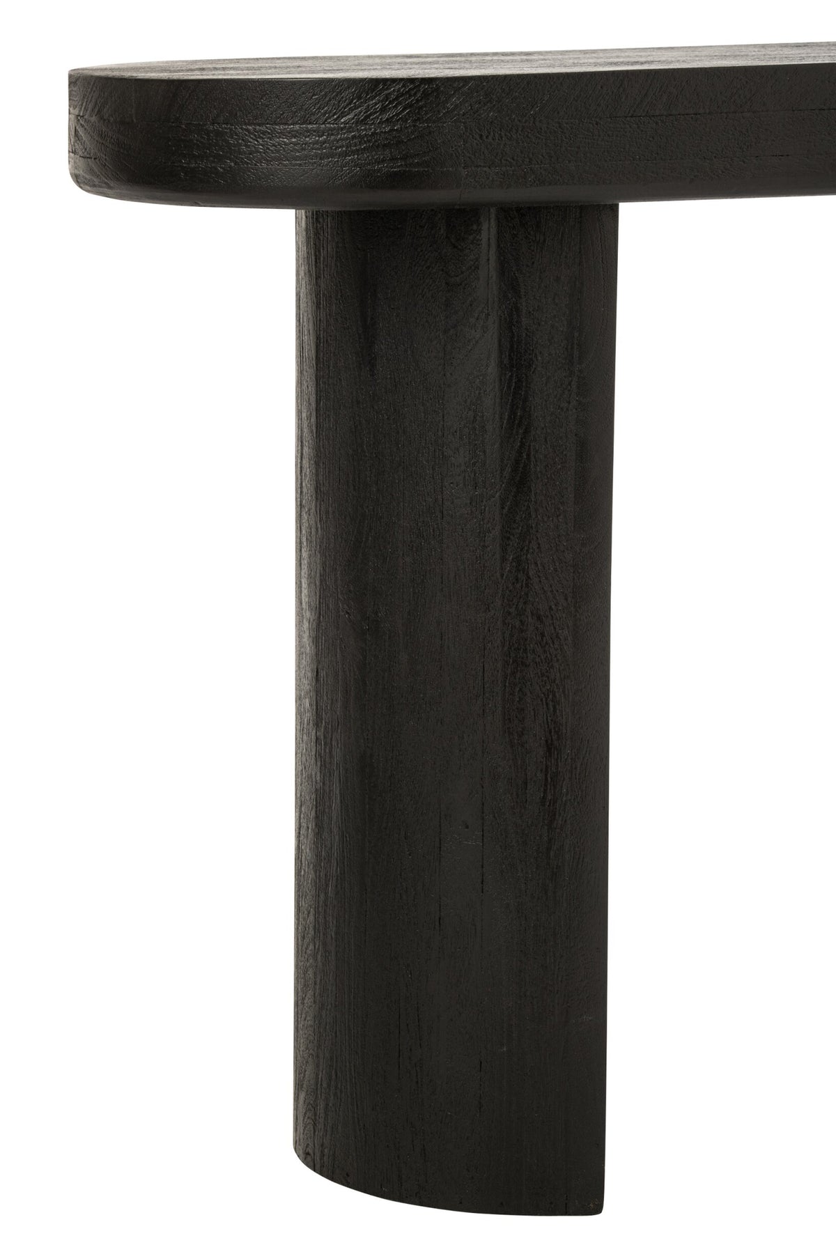 Console en bois de manguier noir/naturel J-Line