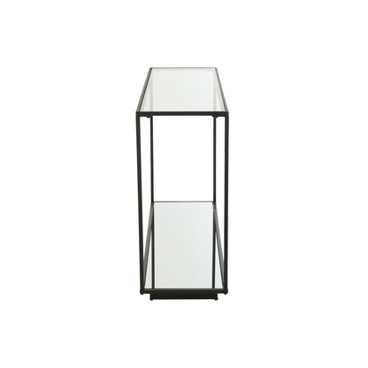 Console Métal/Verre Noir J-Line