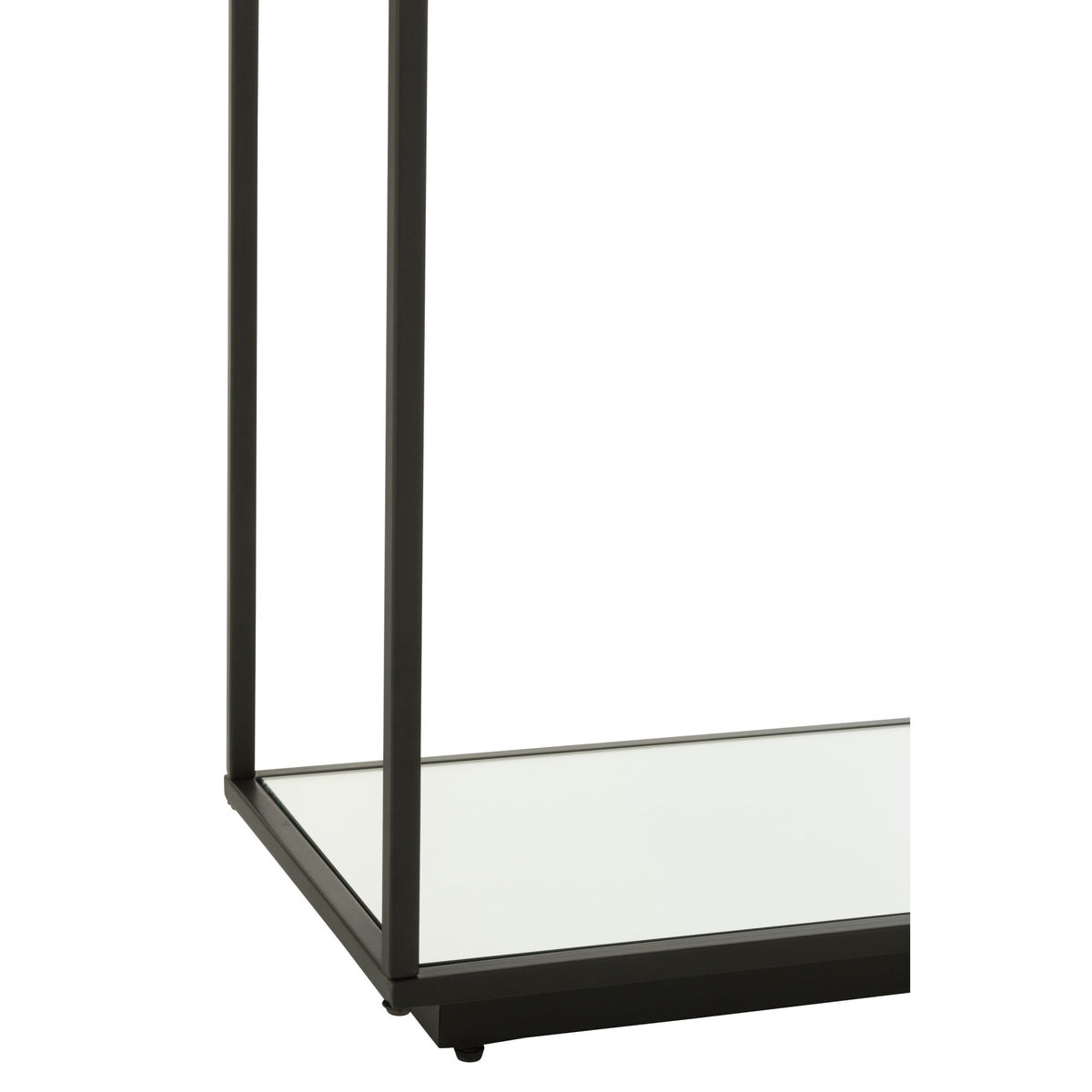 Console Métal/Verre Noir J-Line