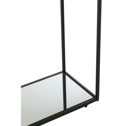Console Métal/Verre Noir J-Line