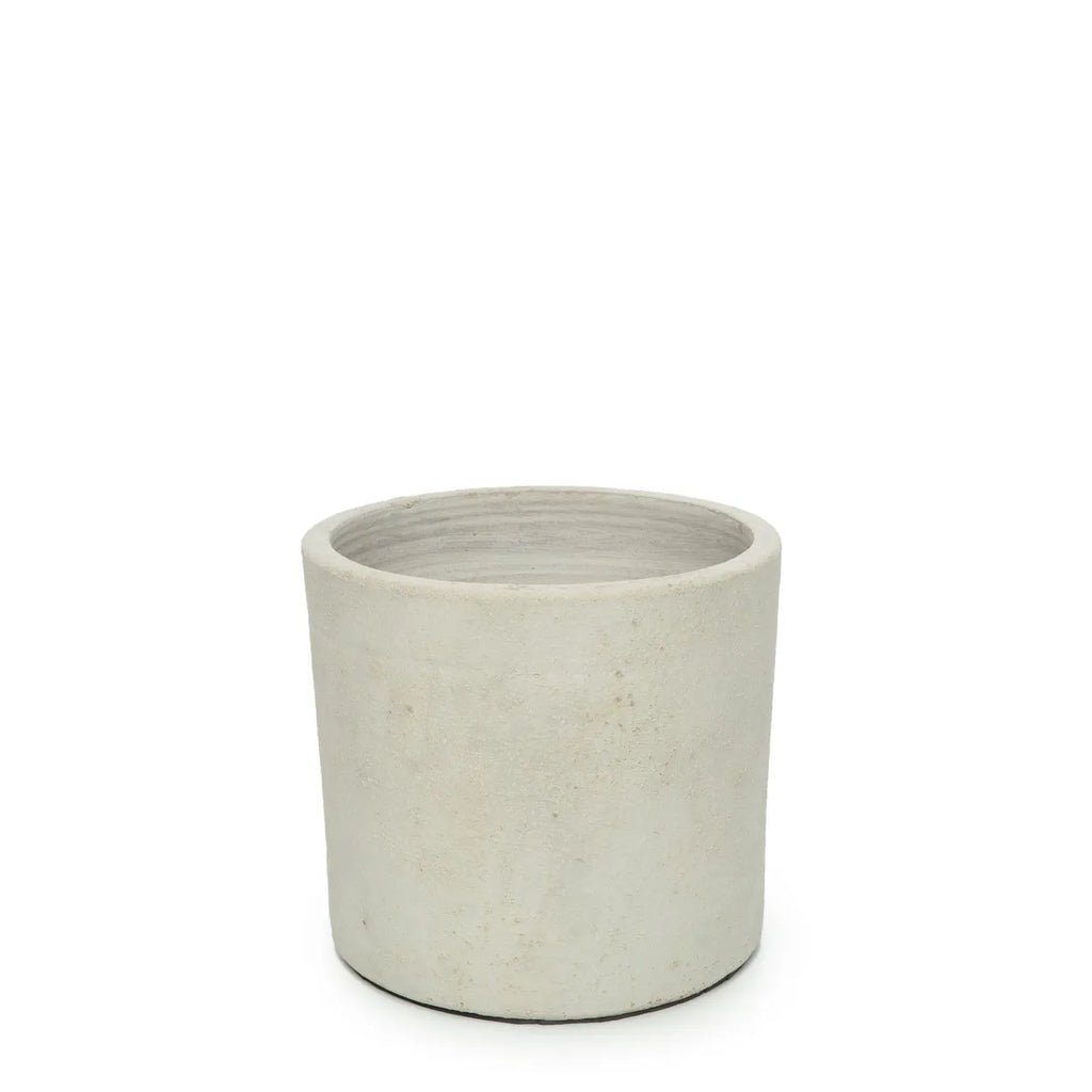Le grand pot de fleurs Charcoal - Noir - Large Bazar Bizar