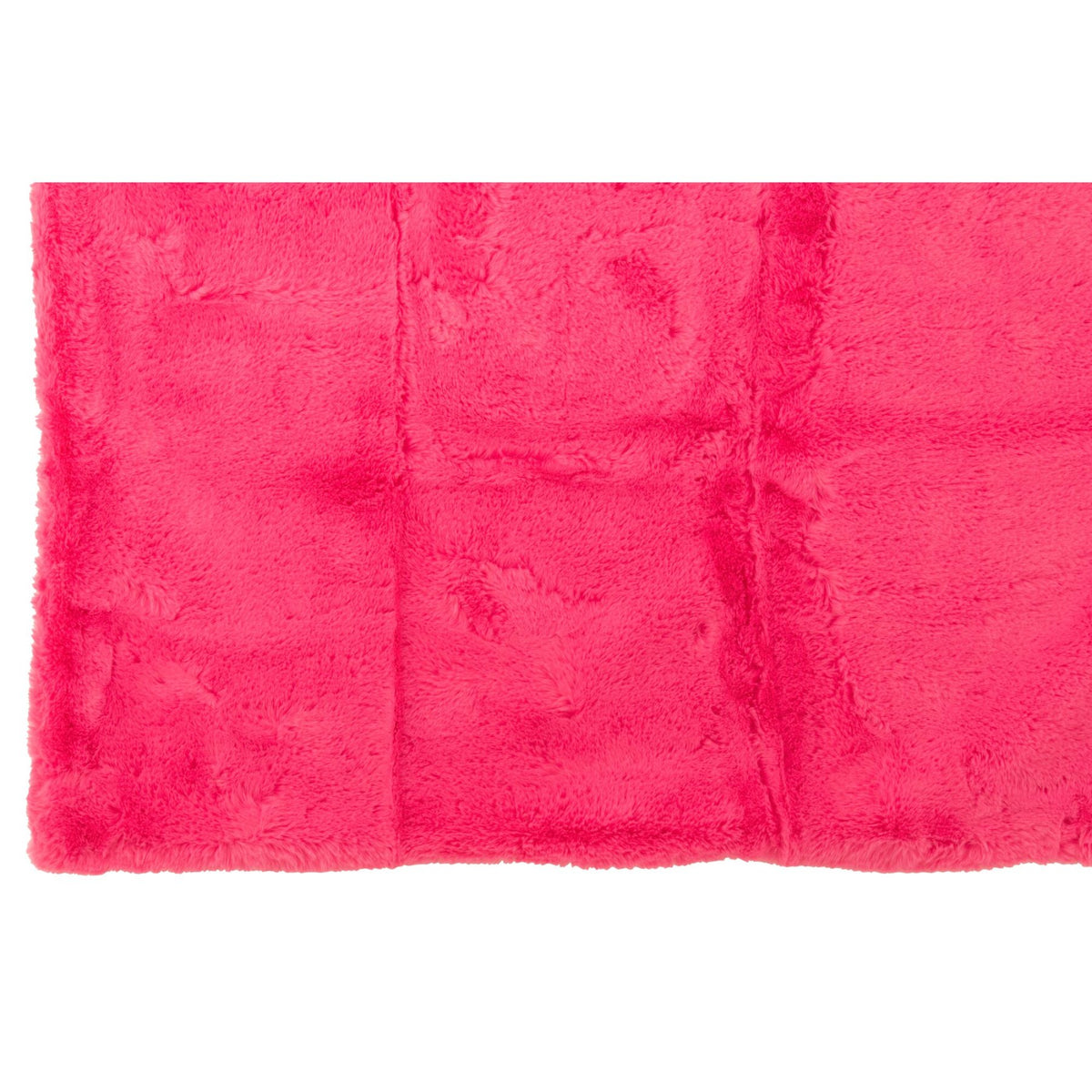 Couverture Cutie Polyester Rose Fluo L130x180cm J-Line