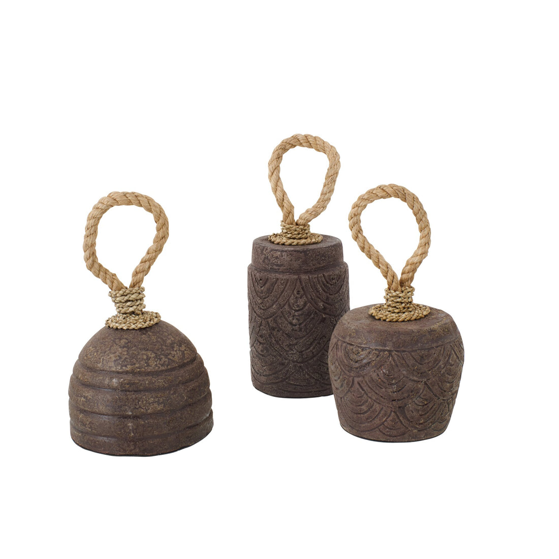Butée de porte Terracotta Marron foncé Assortiment de 3 J-Line