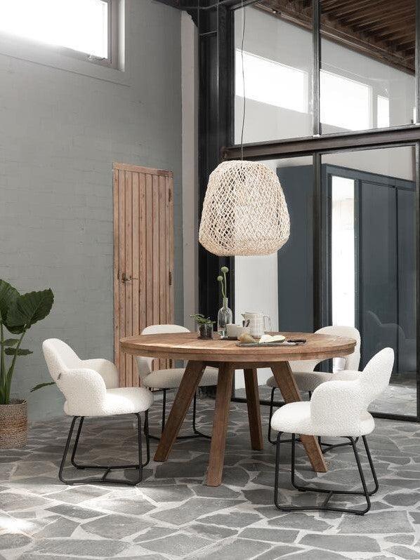 DTP Home Classic Ronde Eettafel Tradition Ø140cm - Eetkamertafel - DTP Home - livinglovely.nl
