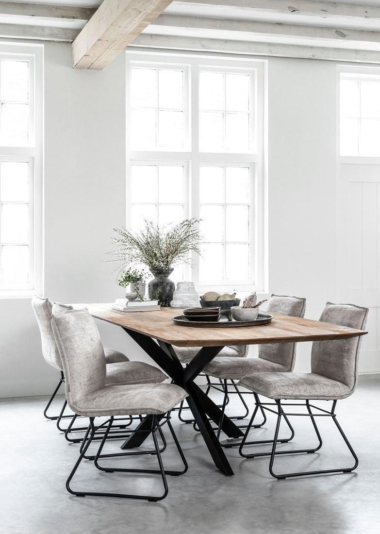 DTP Home Timeless Eettafel Curves 260cm - Eetkamertafel - DTP Home - livinglovely.nl