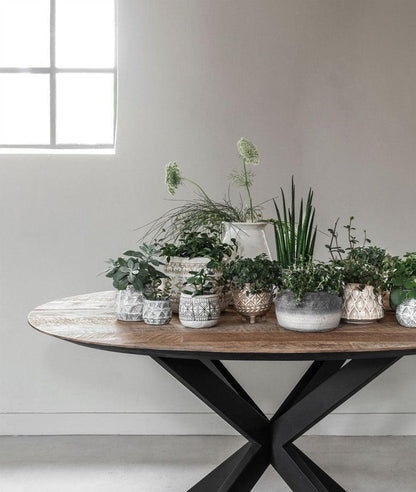 DTP Home Timeless Eettafel Shape 130cm - Eetkamertafel - DTP Home - livinglovely.nl