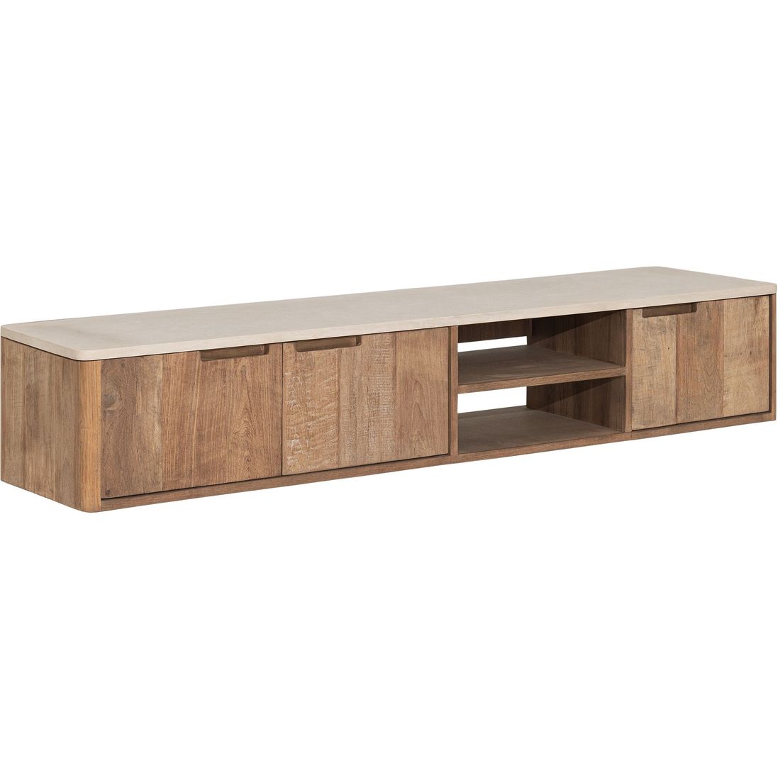 DTP Home Meuble TV Bliss No.2 Suspendu Mortex Medium 170cm