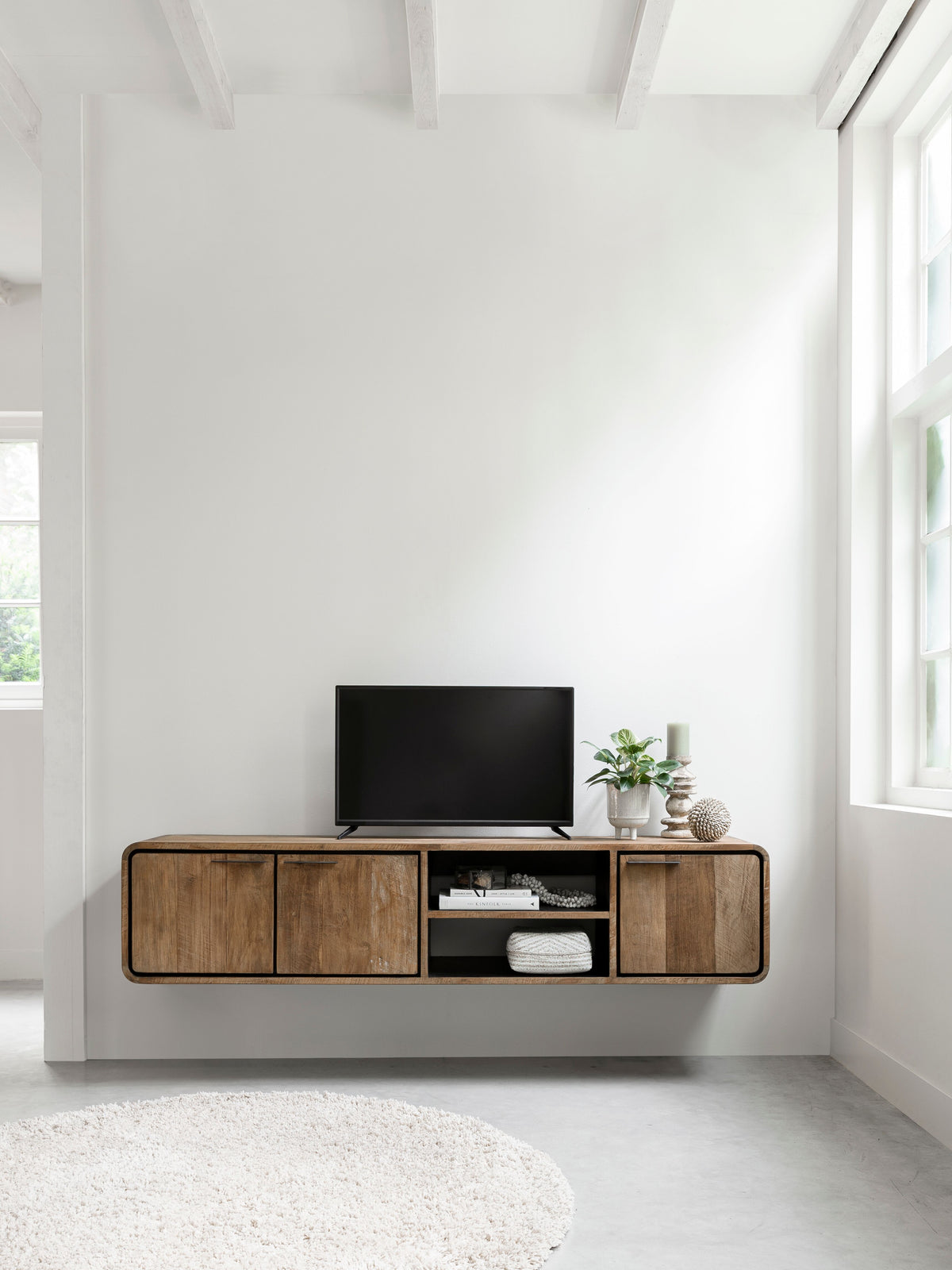 DTP Home Meuble TV Evo Suspendu Moyen