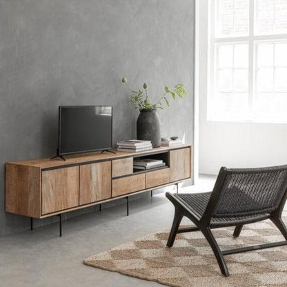 DTP Home TV Meubel Metropole Extra Large 235cm - TV meubel - DTP Home - livinglovely.nl