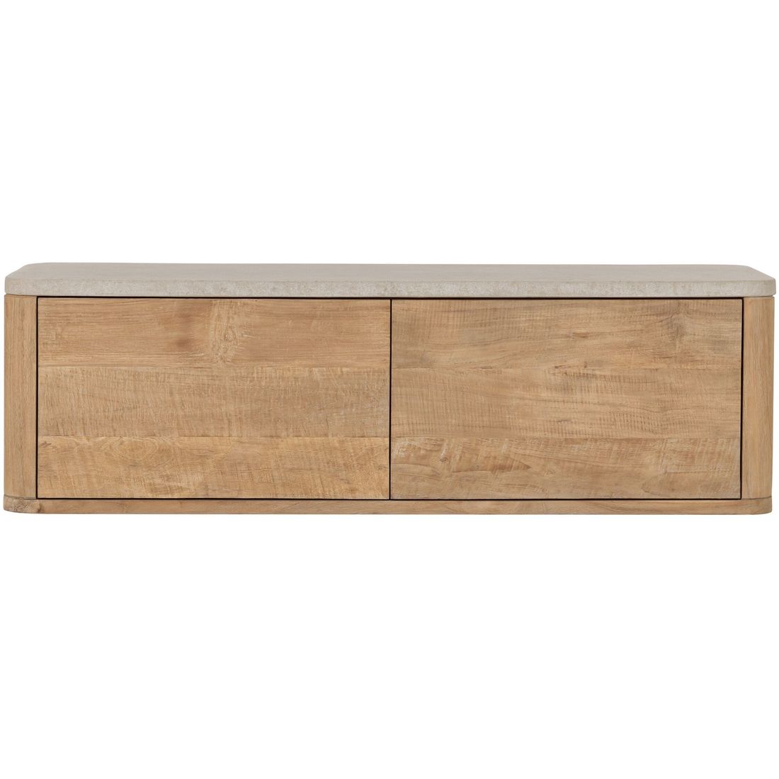 Meuble TV DTP Home Nova Small Plateau en Travertin
