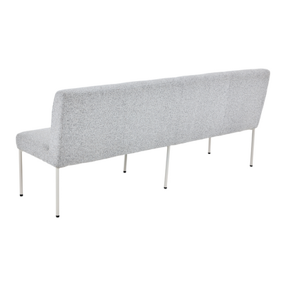 Element 200 cm Riff van Starfurn in beige voor een royale eethoek
