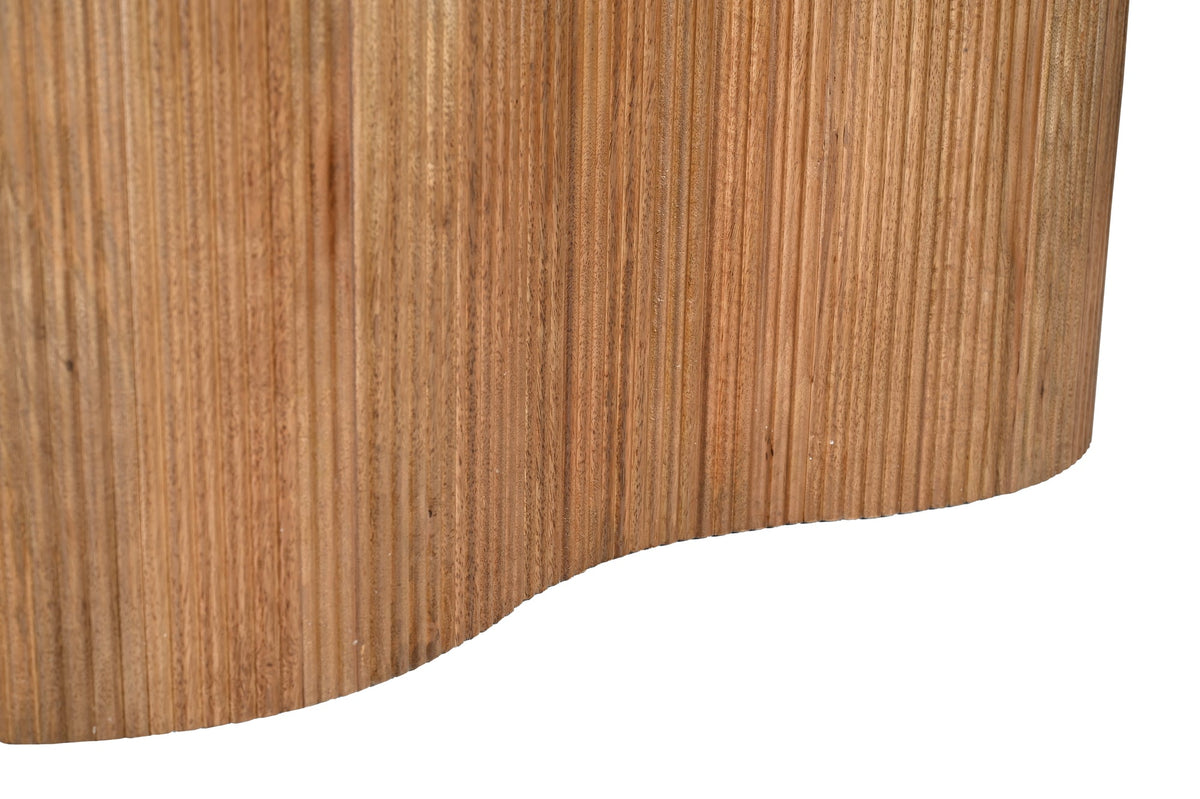 Livingfurn Sevilla eettafel 300cm, Pecan, warm middenbruin mangohout