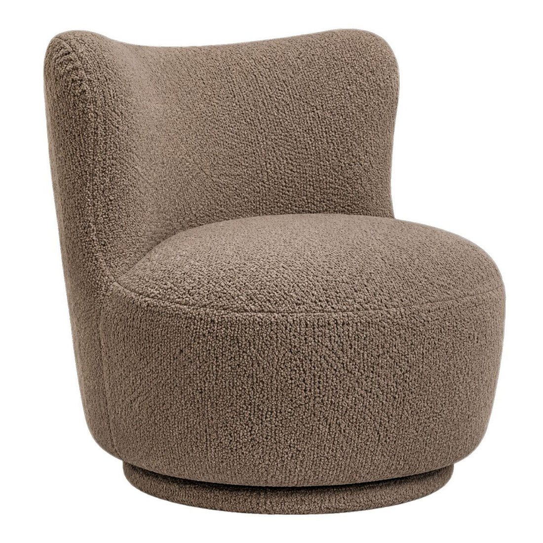 Draaifauteuil Dean in beige Charm stof van MUST Living
