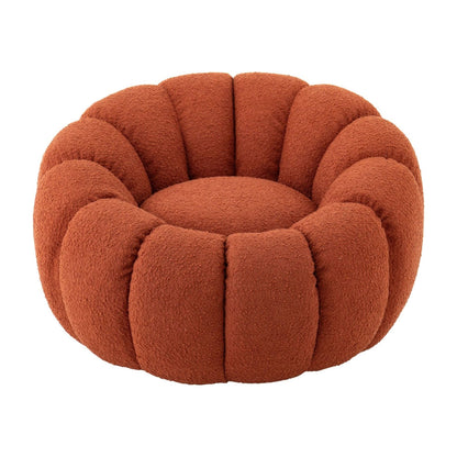 Fauteuil Flower Mousse Marron rouille J-Line