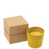 Geurkaars Mand Wax Geel Small - 45 Uur