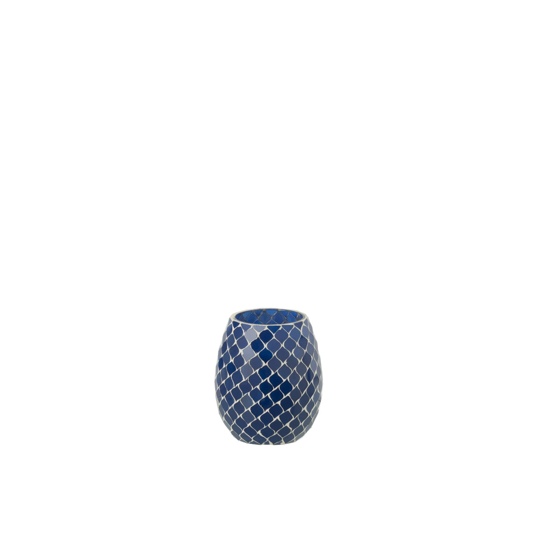 Bougie parfumée Mia Mosaïque Bleue Petite-90u J-Line