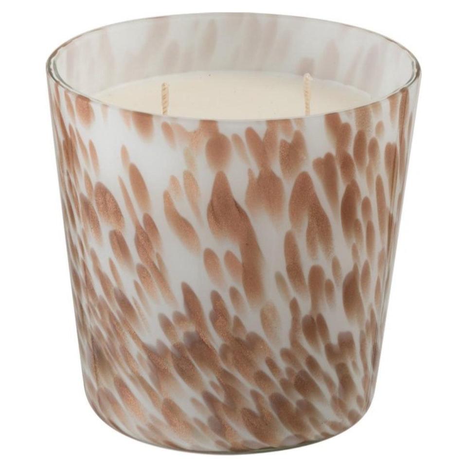 Geurkaars Noa Neon Night Wit/Goud Small-50u