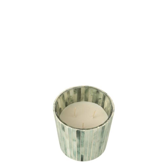 Geurkaars Noa Seaside Bliss Lichtblauw Small - 45u