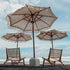 Handgeknoopte Parasol - Créme Fringe - 300cm - Handgeknoopte parasol - Todo Bien - livinglovely.nl
