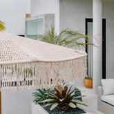 Handgeknoopte Parasol - Poros - 250cm - Handgeknoopte parasol - Todo Bien - livinglovely.nl