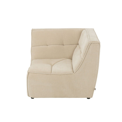 Hoekstuk Modulaire Sofa Beige J-Line